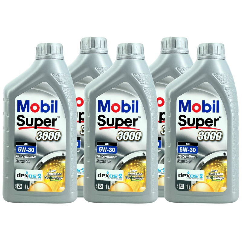 Mobil Super 3000 XE 5W-30  5 x 1 L