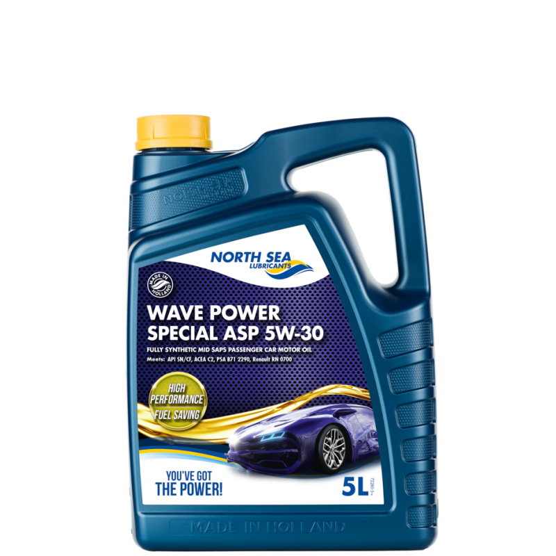 North sea   WAVE POWER SPECIAL ASP 5W-30 