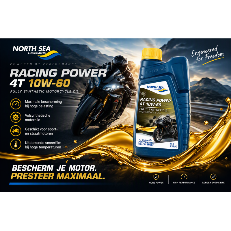 NORTH  SEA  :   RACING POWER 4T  10W-60